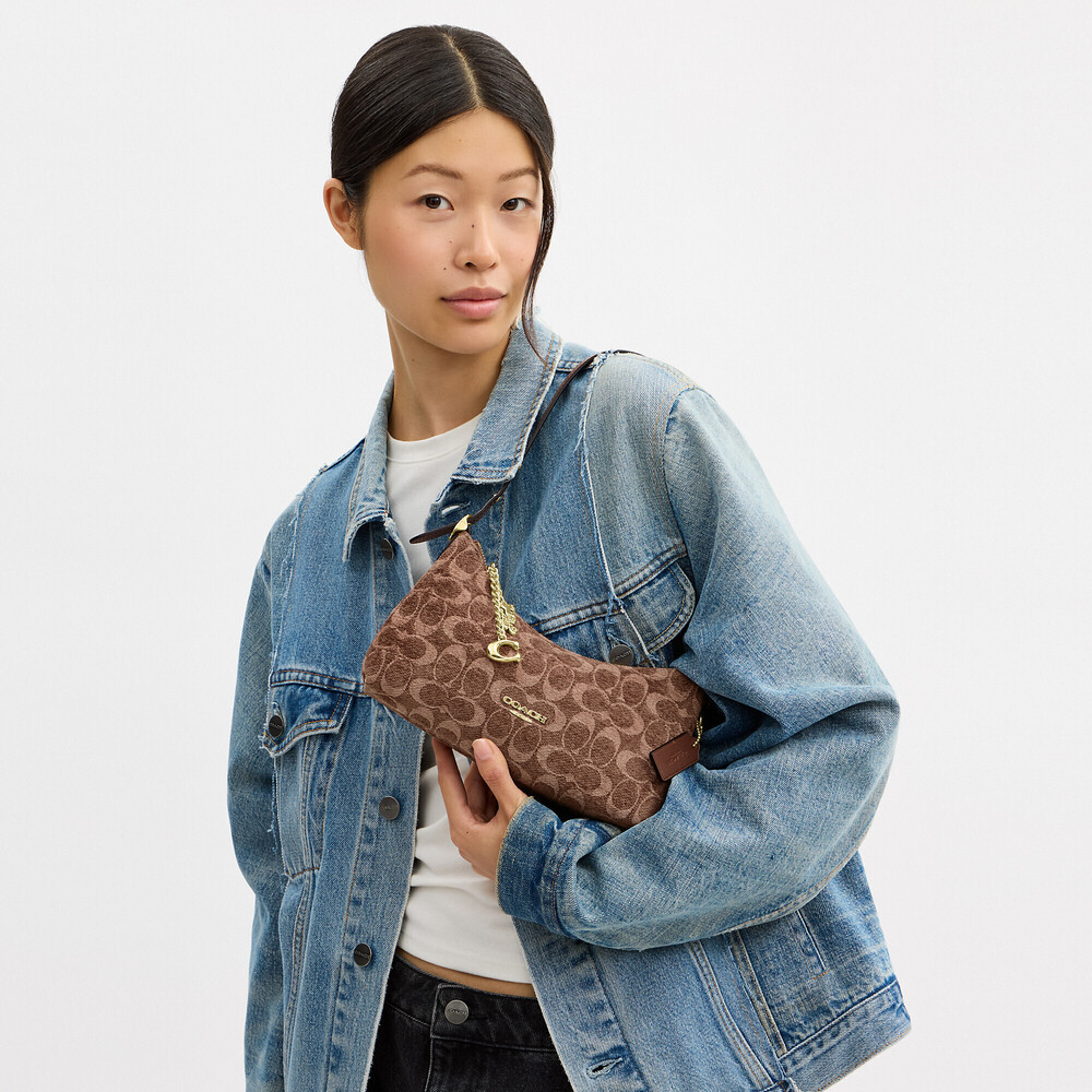 Coach Outlet Emeilia Shoulder Bag In Signature Chenille